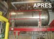 Installation bâche alimentaire pour les chaudières vapeur