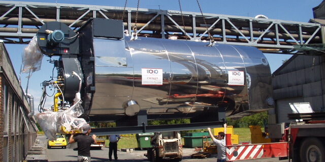 installation chaudière vapeur