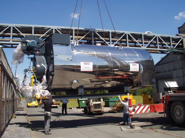 installation chaudière vapeur