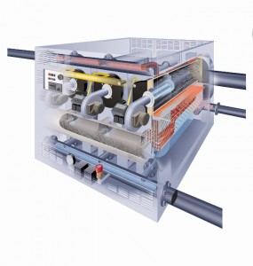 Chaudière eau chaude à condensation modulaire