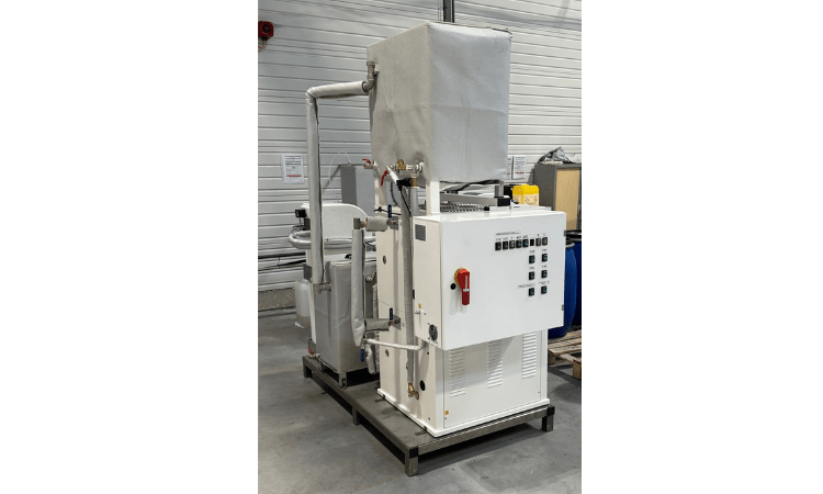 Installation d'une chaudière vapeur électrique 120kW série MAXI/CA120