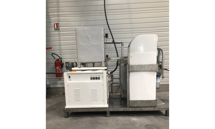 Installation d'une chaudière vapeur électrique 120kW série MAXI/CA120