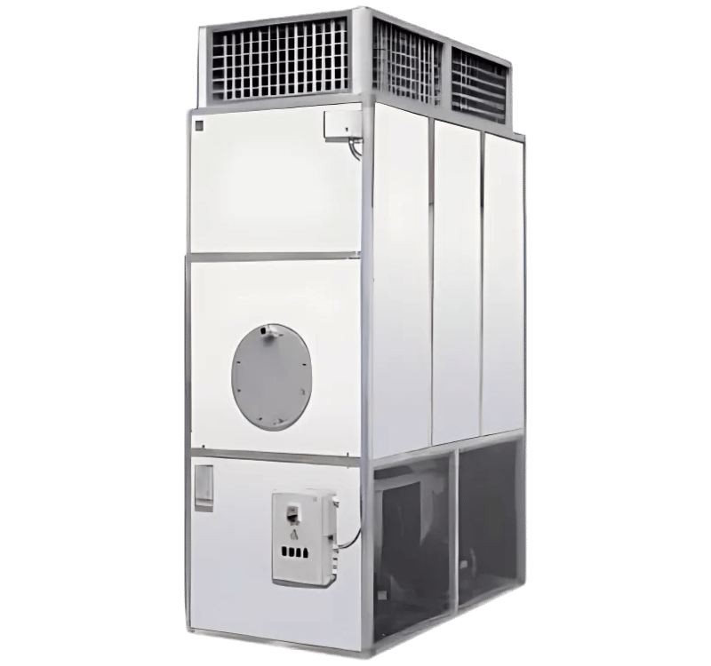 Générateur d’air chaud industriel blanc pour chauffage de grands volumes