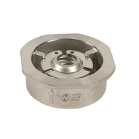 clapet anti-retour inox